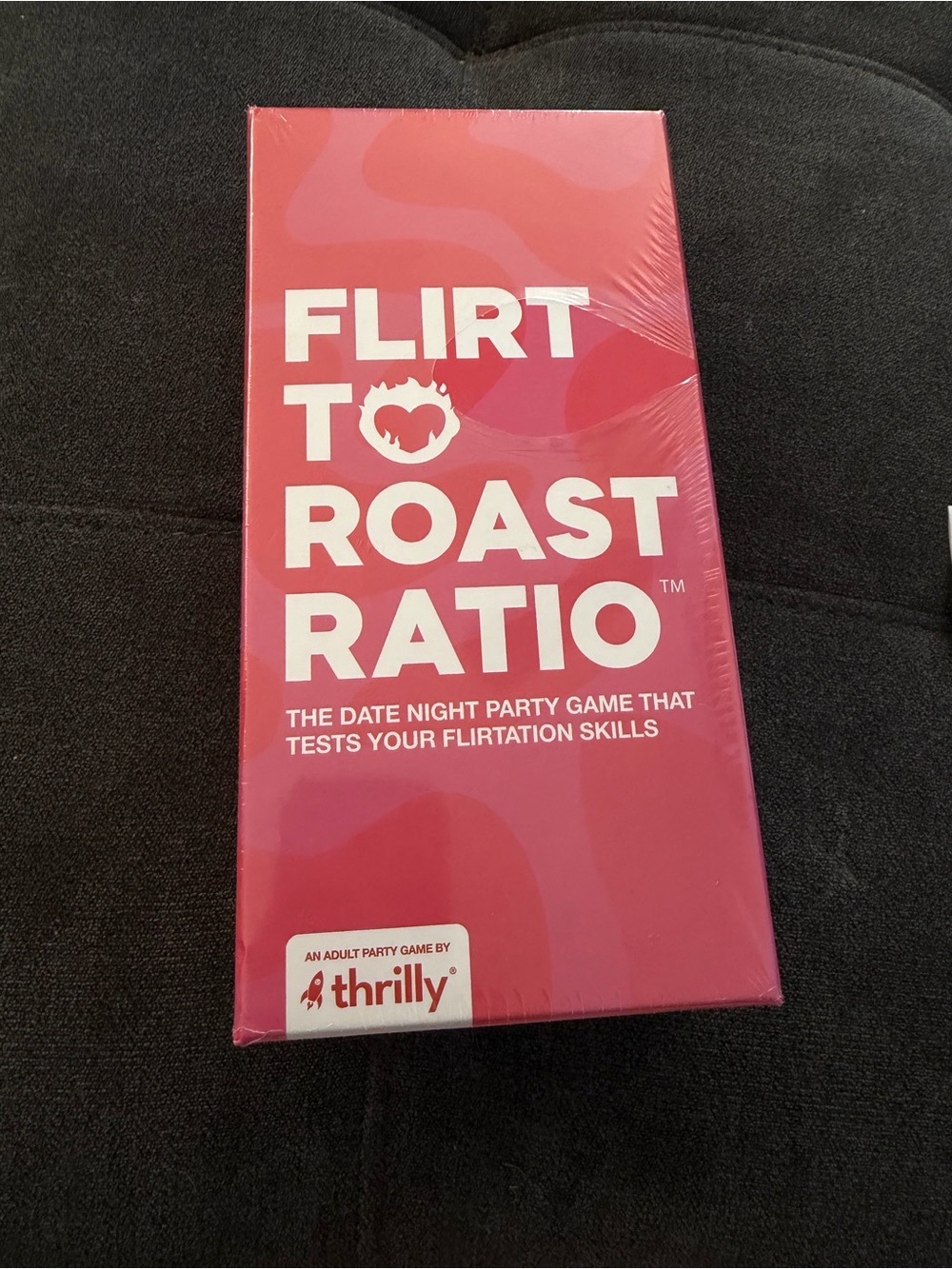 Flirt to Roast Ratio Thrilly Adult Date Night Party Card Game NEW SEALED 17+